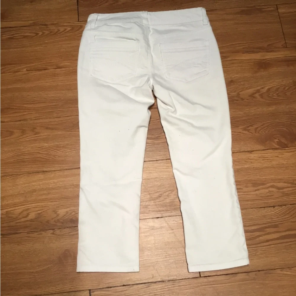 SO White Cotton Cropped Pants SZ 3